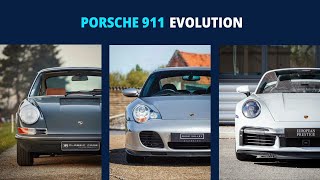 Evolution of Porsche 911 (1964 - 2023)