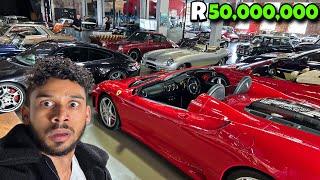 I found a SECRET R50,000,000 Exotic Car Collection in Cape Town