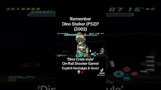 Remember Dino Stalker (PS2)? (2002)‘Dino Crisis style’ On-Rail Shooter Game! 🦖💥 #dinostalker