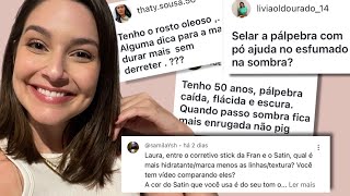 VOCÊS PERGUNTAM, EU RESPONDO SOBRE MAQUIAGEM! ao vivo | Laura Kuczynski