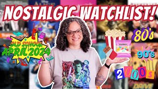 OLD SCHOOL APRIL 📺 🍿 nostalgic movies and shows to watch!!