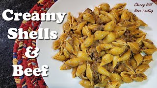 How to make Creamy Shells & Beef