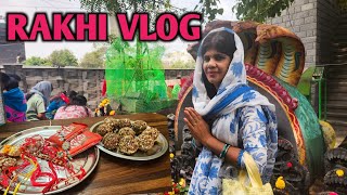 Rakhi Vlog | Homemade Sweets For Rakhi | सावन के आखिरी सोमवार | Rakshabandhan Celebration  @DATZone