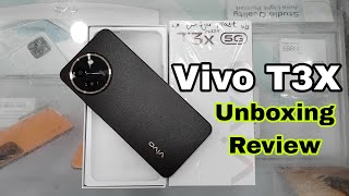 Vivo T3X 5G Unboxing & First Look | Snapdragon 6 Gen 1 | 6000 mAh Battery | Dual Stereo Speaker 🔥🔥🔥