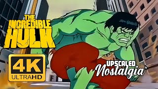 The Incredible Hulk (1982) Intro and Closing Credits | Remastered 4K Ultra HD 60fps. Upscale