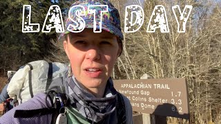 Last Day on the Appalachian Trail Shakedown 2024