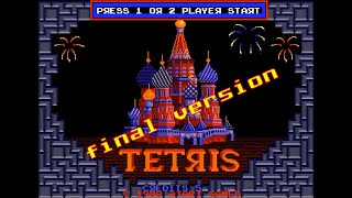 Amiga AGA gameplay 🔵 Tetris 1200 final version - 4K 🔴