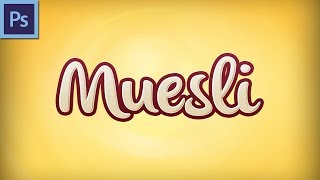 Muesli Text Effect | Photoshop Text Effect Tutorial