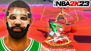 MASKED KYRIE IRVING Is A MENACE In NBA 2k23...