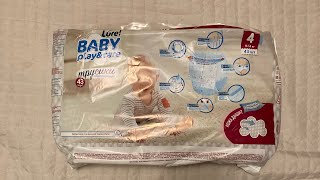 Распаковка трусиков baby play&care