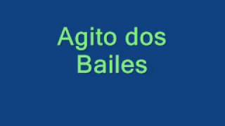 Montagem - Agito dos Bailes