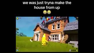 the house from up