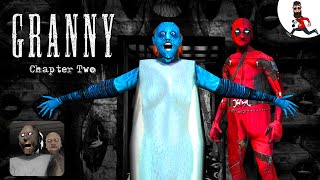 Mystique and DeadPool  ► Granny 2 (Superhero mod) Door Escape ►  Granny: Chapter Two