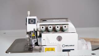 Programming the Reliable 5400SO Direct Drive Thread Serging Machine