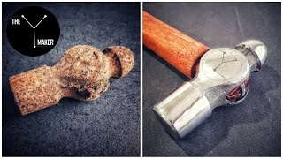 Old and Rusty Hammer Restoration