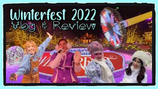 Winterfest 2022 at Canada’s Wonderland VLOG & REVIEW | Shows, Treats, Characters, Rides, & More!