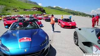 Cavalcade Ferrari à Courchevel - 2018