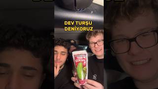 DEV TURŞU DENİYORUZ! #shorts #viral #pickle #food #emreuzunboy