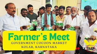 FlyTrap in Farmers' Meet at GCM Kolar Karnataka Department of Sericulture