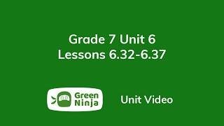 Grade 7 Unit 6 Unit Videos for Lessons 6.32-6.37