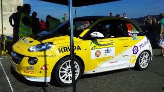 Matěj Kamenec - Opel Adam Cup - Barum Rally 2015 - Start RZ15