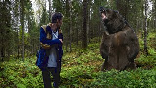 Нападение Медведя. Человек Против Медведя. Медведь в деле.