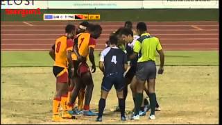 PNG Vs Guam 2015 15th South Pacific Games Rugby 7s pool A match