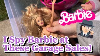 Hunting for Barbie at Garage Sales 🩷