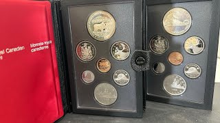 1985 and 1986 Double Dollar 7- Coin Proof Set (@TheCoinConnoisseur)