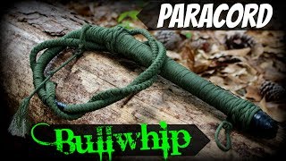 Paracord Bullwhip TESTING