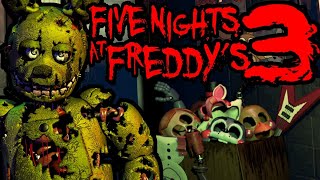 five nights at freddys 3 part 1 gameplay walkthrough