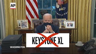 Biden Blocks Keystone XL Pipeline 42,000 Jobs Lost on Day 1