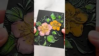 This Lunar Paste Cardmaking Technique Will AMAZE You!! - Crafting ASMR #asmr #asmrsounds #crafts