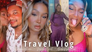 WEEKLY VLOG | 48 HOURS IN BIRMINGHAM,AL (BABY SHOWER + HELD HOSTAGE + MUA WENT TO JAIL) | YUNNIEROSE