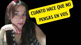 CUANTO HACE QUE NO PENSAS EN VOS, QUE NO TE CUIDAS?