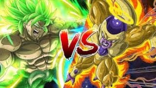 Broly VS Frieza‼️Broly crushes Frieza and ends his life 😱