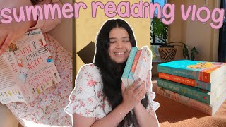 Reading Summer Books For A Week ☀️🏖 Reading Vlog *booktok books, new fave reads + spoiler free*