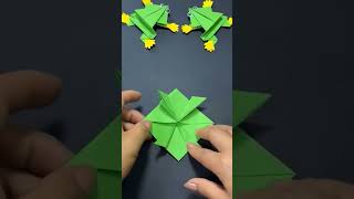 #ytshortszaman #paperfrog #frog #paperart #tranding #viralvideo #ytshorts #papercraft #frogvideo