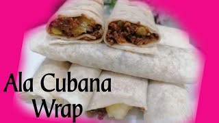 let's snack Ala Cubana Wrap / jazz cooking hour