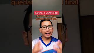 Cómo aprender a manejar TIKTOK modo Pro🤡👿