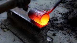 Forging Iron CRUCIBLE for Sand CASTING