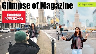 Indian YouTuber Featured in Poland's Oldest Magazine |Tygodnik Powszechny | Warsaw Poland Vlog 🇮🇳✈🇵🇱