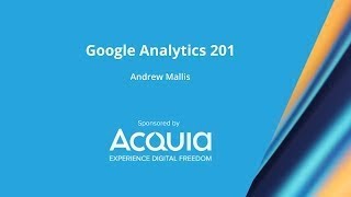 Google Analytics 201