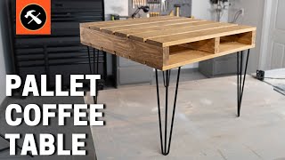 DIY Pallet Wood Style Coffee Table Tutorial | Builder's Studio | Osborne Wood