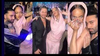 Singer Rihanna with Shahrukh Khan and Orry at Anant Ambani’s Pre-Wedding