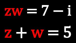 A System of Equations | Problem 316