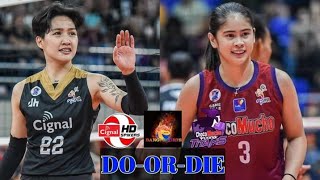 PVL LIVE : CIGNAL HDvsCHOCO MUCHO GAME 3 I LIVE SCORES and COMMENTARY