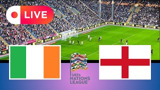 🔴 [LIVE] REPUBLIC OF IRELAND VS ENGLAND | UEFA Nations League 2024 | eFootball PES Simulation