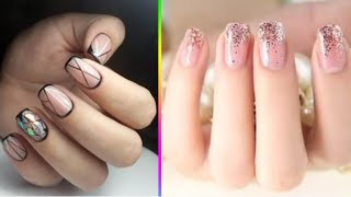 Diseños de UÑAS con BASE TRANSPARENTE para lograr una manicura discreta y profesional