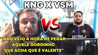 TRETA ENTRE KNG E VSM? ELE REVELA O PORQUE QUER DESTRUIR O FLUXO - CS Clipe